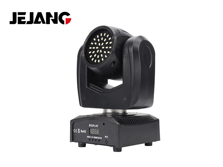 Double-sided beam + strobe moving head light