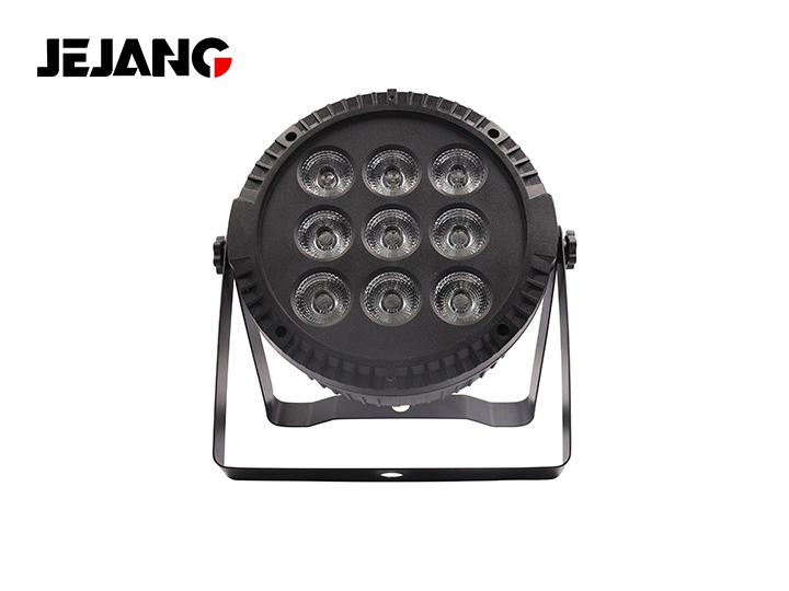 9PCs 10W Plastic par light