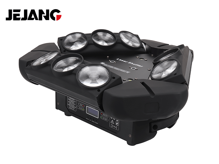 9pcs 10W Spider moving head light