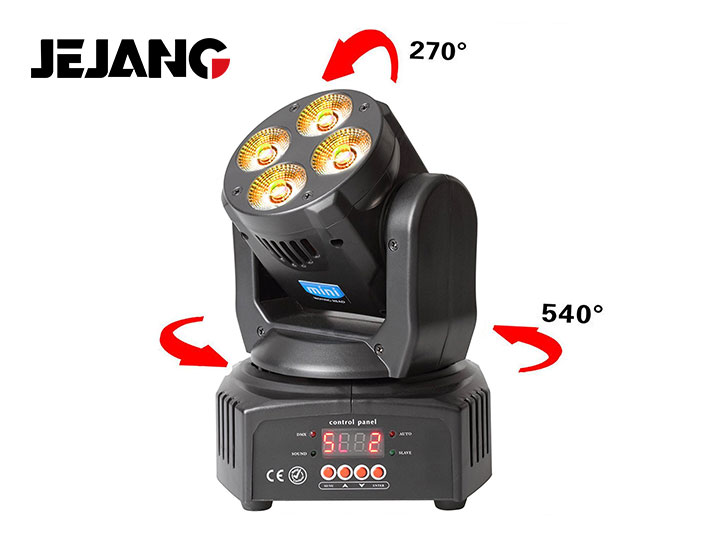 4pcs 8w RGBW MOVING HEAD LIGHT